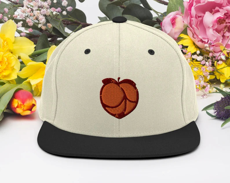 Peach & Love - Peach Peace Snapback Hat